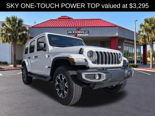 Bright White 2027 Jeep Wrangler Sahara