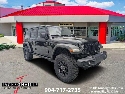 Black Clearcoat 2026 Jeep Wrangler Willys