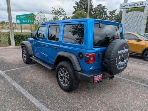 Hydro Blue Pearlcoat 2021 Jeep Wrangler Unlimited Sport