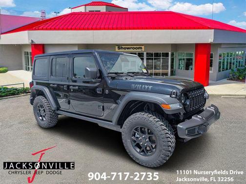 Black Clearcoat 2026 Jeep Wrangler Willys