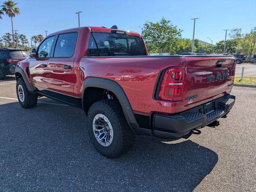 Molten Red 2026 RAM 1500 RHO Crew Cab 4x4 5'7' Box