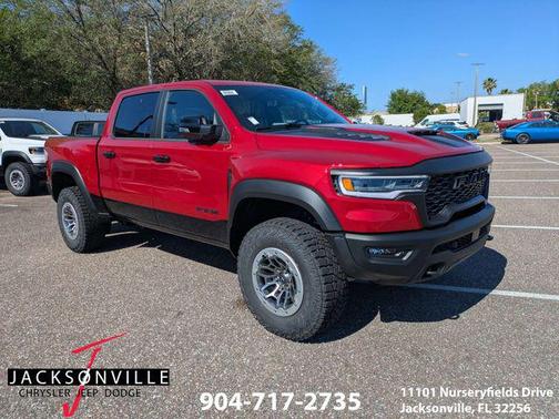 Molten Red 2026 RAM 1500 RHO Crew Cab 4x4 5'7' Box