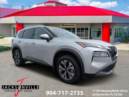 Brilliant Silver Metallic 2021 Nissan Rogue SV