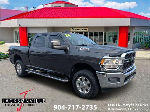Granite Crystal Metallic Clearcoat 2024 RAM 2500 Tradesman Crew Cab 4x4 6'4' Box