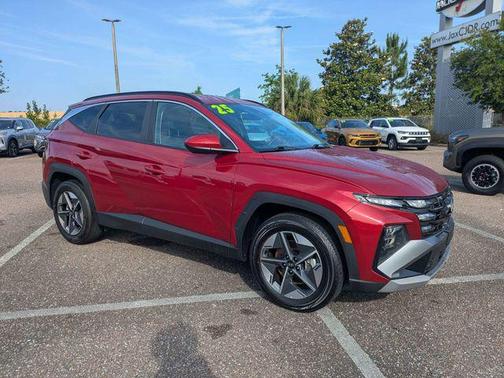 Ultimate Red 2025 Hyundai TUCSON SEL