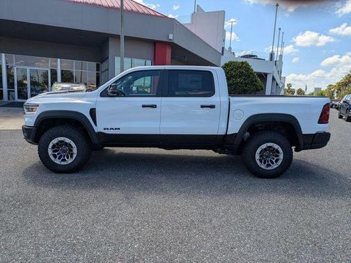 Bright White Clearcoat 2026 RAM 1500 RHO Crew Cab 4x4 5'7' Box