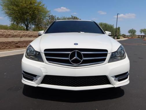 Polar White 2014 Mercedes-Benz C-Class C 250 Sport