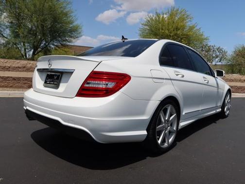 Polar White 2014 Mercedes-Benz C-Class C 250 Sport