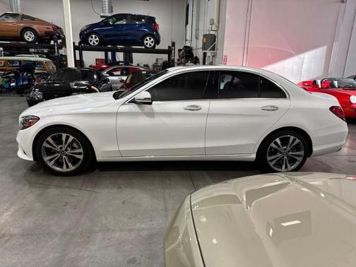Polar White 2021 Mercedes-Benz C-Class Sedan