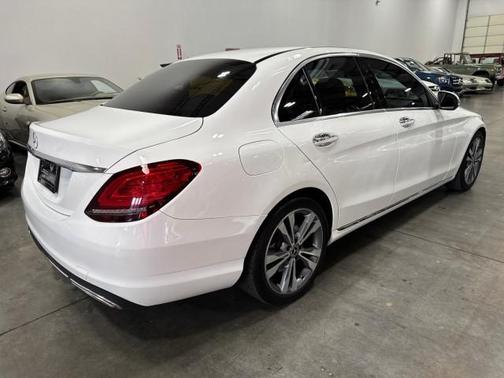 Polar White 2021 Mercedes-Benz C-Class Sedan
