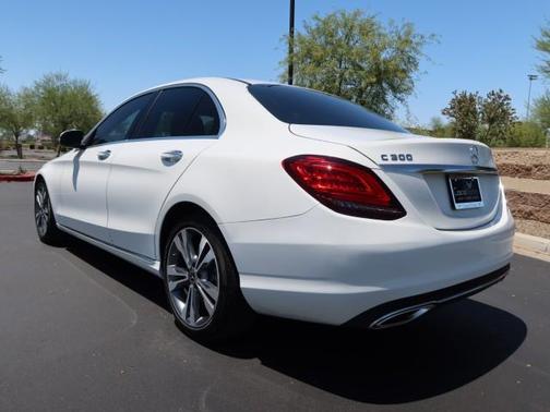 Polar White 2021 Mercedes-Benz C-Class Sedan