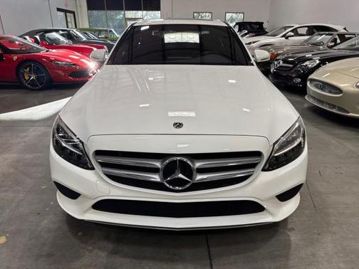 Polar White 2021 Mercedes-Benz C-Class Sedan