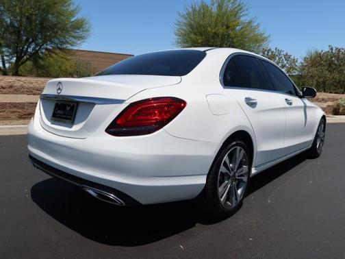 Polar White 2021 Mercedes-Benz C-Class Sedan