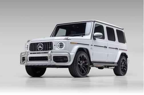 MANUFAKTUR Moonlight White Metallic 2022 Mercedes-Benz AMG G 63 4MATIC