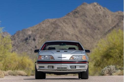 Silver Clearcoat Metallic 1987 Ford Thunderbird Turbo
