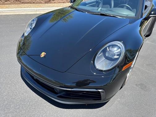 Black 2020 Porsche 911 Carrera 4S Cabriolet