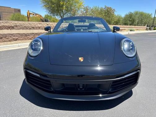 Black 2020 Porsche 911 Carrera 4S Cabriolet