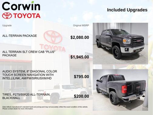 Iridium Metallic 2014 GMC Sierra 1500 SLT