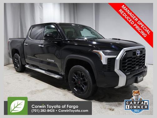 Midnight Black Metallic 2023 Toyota Tundra Hybrid Limited