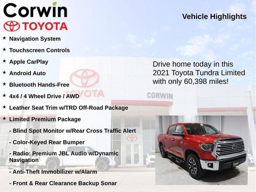 2021 Toyota Tundra Limited