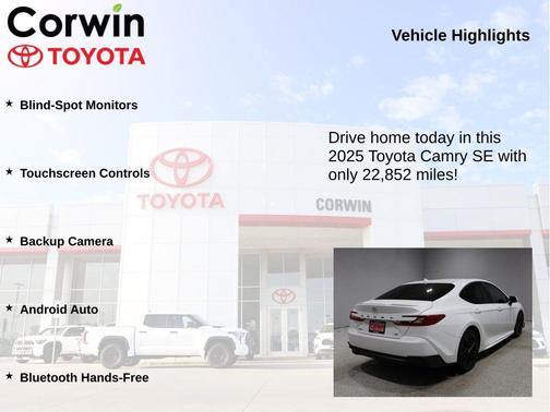 2025 Toyota Camry SE