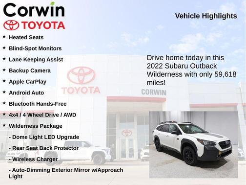 2022 Subaru Outback Wilderness