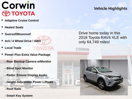 2018 Toyota RAV4 XLE