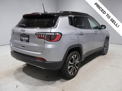 Billet Silver Metallic Clearcoat 2023 Jeep Compass Limited