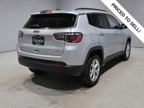Silver Zynith Metallic Clearcoat 2024 Jeep Compass Latitude