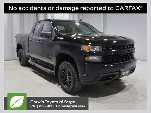 Black 2020 Chevrolet Silverado 1500 Custom Trail Boss