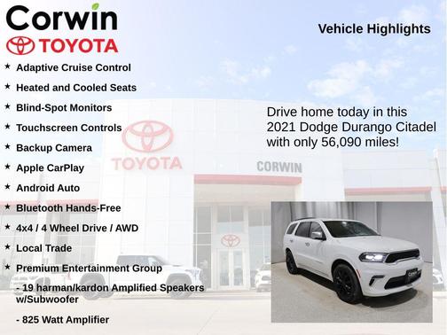 2021 Dodge Durango Citadel AWD