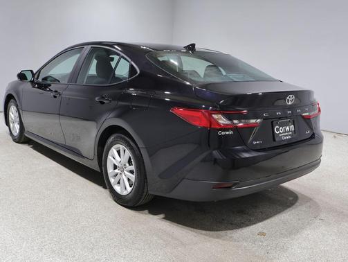Midnight Black Metallic 2025 Toyota Camry LE
