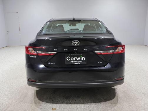 Midnight Black Metallic 2025 Toyota Camry LE