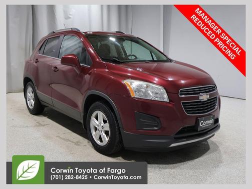 Red 2015 Chevrolet Trax LT