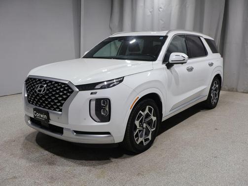 Hyper White 2021 Hyundai PALISADE Calligraphy
