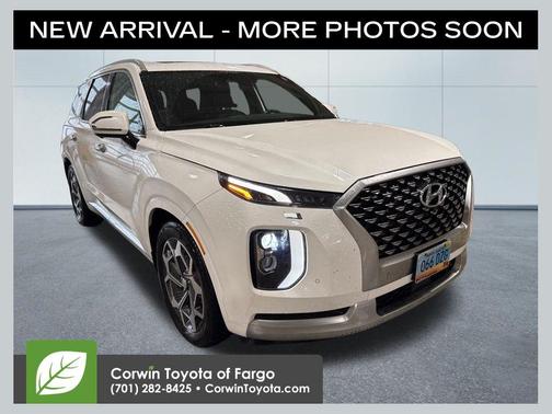 Hyper White 2021 Hyundai PALISADE Calligraphy