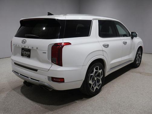 Hyper White 2021 Hyundai PALISADE Calligraphy