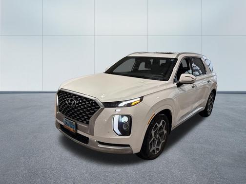 Hyper White 2021 Hyundai PALISADE Calligraphy