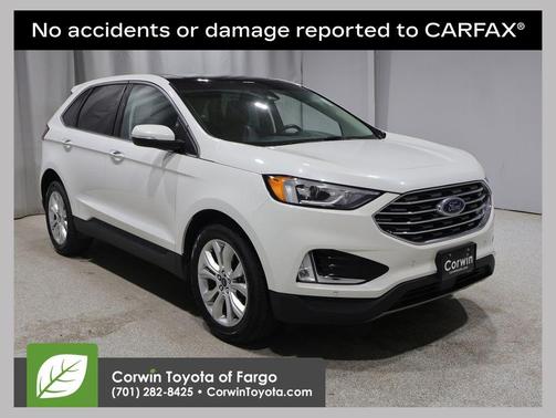 STAR WHITE 2020 Ford Edge Titanium