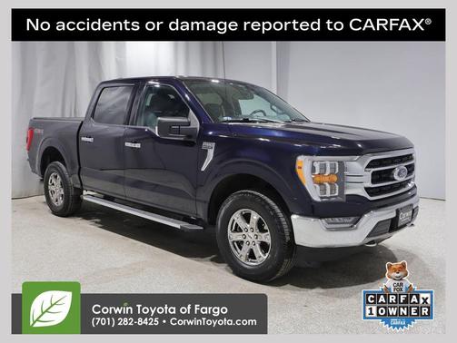 ANTIMATTER BLUE 2021 Ford F-150 XLT