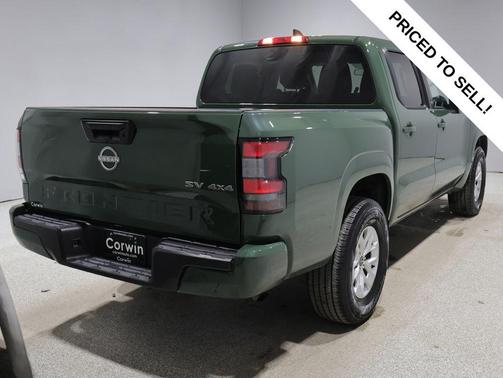 Tactical Green Metallic 2024 Nissan Frontier SV