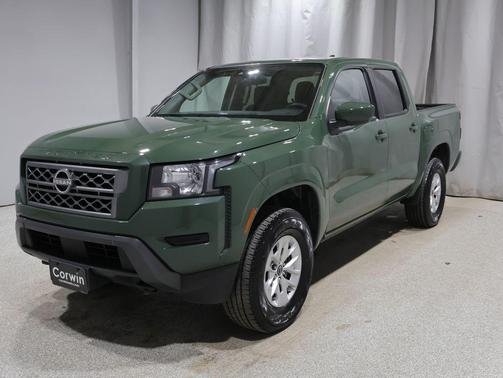 Tactical Green Metallic 2024 Nissan Frontier SV