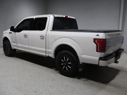 White Platinum Metallic Tri-Coat 2017 Ford F-150 Limited