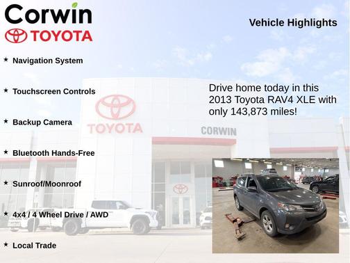 Magnetic Gray Pearl 2013 Toyota RAV4 XLE