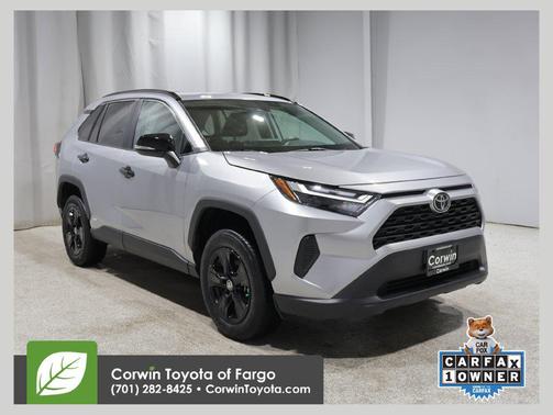 Silver Sky Metallic 2025 Toyota RAV4 Hybrid XLE