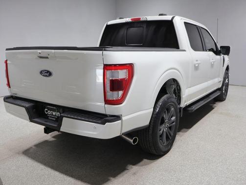Star White Metallic Tri-Coat 2023 Ford F-150 Lariat