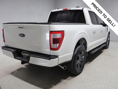 Star White Metallic Tri-Coat 2023 Ford F-150 Lariat