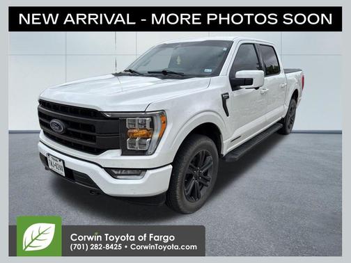 Star White Metallic Tri-Coat 2023 Ford F-150 Lariat