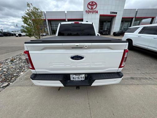 Star White Metallic Tri-Coat 2023 Ford F-150 Lariat