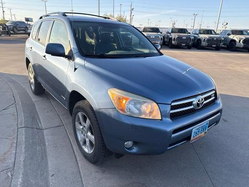 Pacific Blue Metallic 2007 Toyota RAV4 Limited